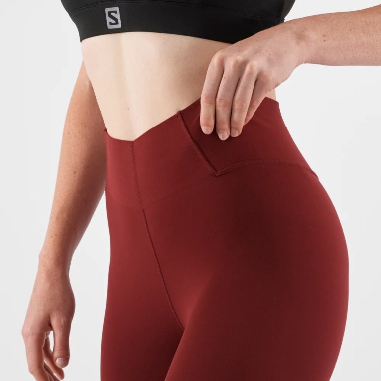 Salomon Cross Multi 7'' Short Women's Running Tights Red | CA 57A36